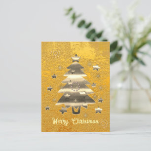 Frohe Weihnachts-Postkarte Feiertagspostkarte