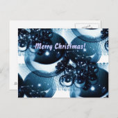 Frohe Weihnachts-Postkarte Feiertagspostkarte (Vorne/Hinten)