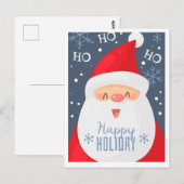 Frohe Weihnachts-Postkarte Postkarte (Vorne/Hinten)