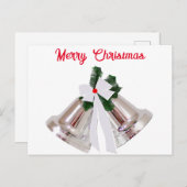 Frohe Weihnachts-Postkarte Postkarte (Vorne/Hinten)