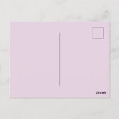 Frohe Weihnachts-Postkarte Postkarte (Rückseite)