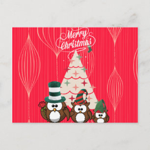 Frohe Weihnachts-Postkarte Postkarte