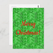 Frohe Weihnachts-Postkarte Postkarte (Vorne/Hinten)