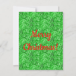 Frohe Weihnachts-Postkarte Postkarte