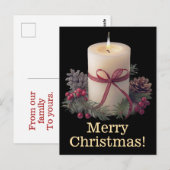 Frohe Weihnachts-Postkarten Postkarte (Vorne/Hinten)
