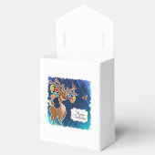 Frohe Weihnachts-Prancing-Rentier Geschenkschachtel (Geöffnet)