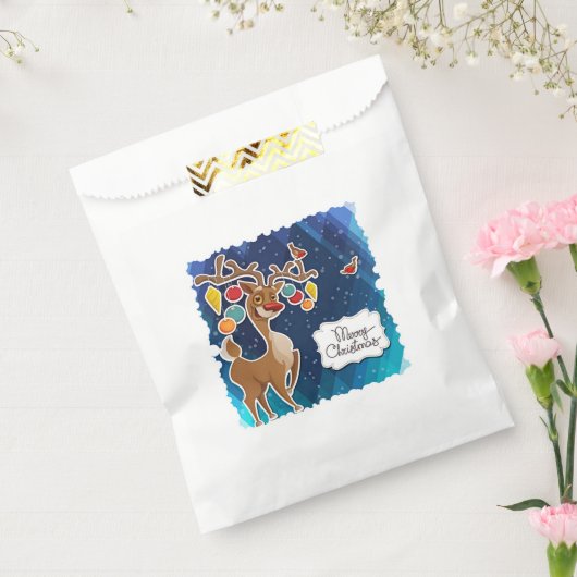 Frohe Weihnachts-Prancing-Rentier Geschenktütchen (Versiegelt)