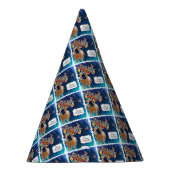 Frohe Weihnachts-Prancing-Rentier Partyhütchen (Rechts)