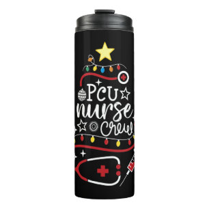 Frohe Weihnachts-Progressive Betreuung Einheit Pfl Thermosbecher