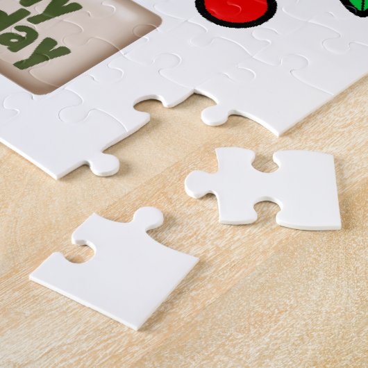 Frohe Weihnachts-Puzzle Jolly HolidayBäume Kirsche Puzzle (Seite)