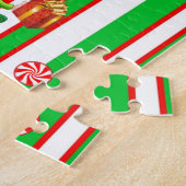 Frohe Weihnachts Puzzle Santa (Seite)