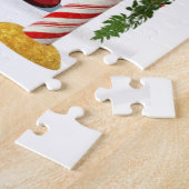 Frohe Weihnachts Puzzle Santa (Seite)