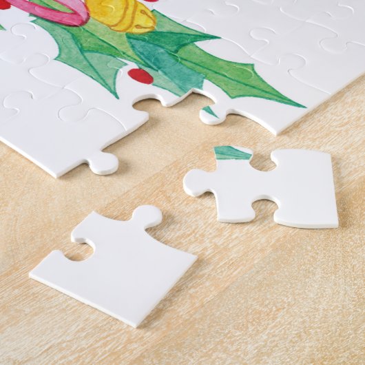 Frohe Weihnachts Puzzle Weihnachten Elf Possum Flo (Seite)