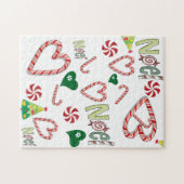 Frohe Weihnachts-Puzzle Weihnachten Elf Puzzle (Horizontal)