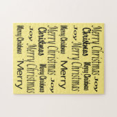 Frohe Weihnachts-Puzzle Weihnachten Puzzle (Horizontal)