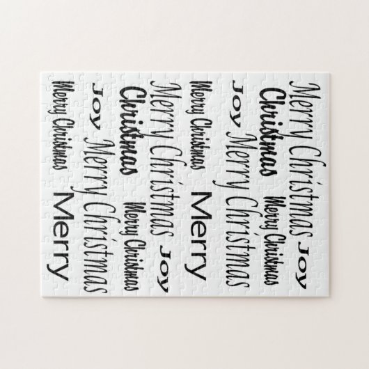 Frohe Weihnachts-Puzzle Weihnachten Puzzle (Horizontal)