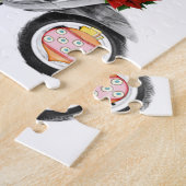 Frohe Weihnachts-Puzzle Weihnachten Retro Puzzle (Seite)