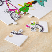 Frohe Weihnachts Puzzle Weihnachten Snowman Elf (Seite)