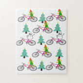 Frohe Weihnachts Puzzle Weihnachten Snowman Elf (Vertikal)