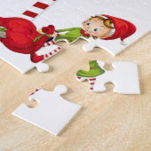 Frohe Weihnachts Puzzle Weihnachten Snowman Elf (Seite)