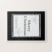 Frohe Weihnachts-Puzzle Weihnachten Weihnachtsspie Puzzle (Horizontal)