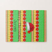 Frohe Weihnachts-Puzzle Weihnachtsfeiertag Weihnac Puzzle (Horizontal)