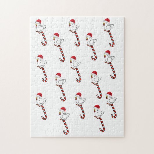 Frohe Weihnachts-Puzzle Weihnachtsgeburten Puzzle (Vertikal)