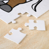 Frohe Weihnachts-Puzzle Weihnachtskuh Käse Puzzle (Seite)