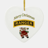 Frohe Weihnachts-Ranger Ornament (Vorne)