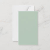 Frohe Weihnachts Red Bow Personalisierte Fotokarte Mitteilungskarte (Rückseite)