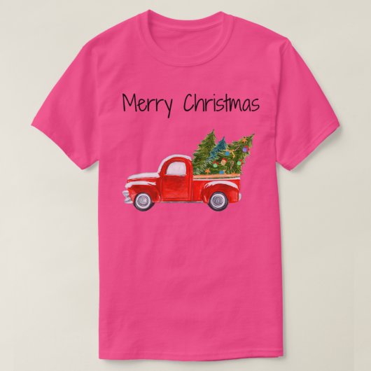 Frohe Weihnachts Red Christmas Track mit Weihnacht T-Shirt (Design vorne)