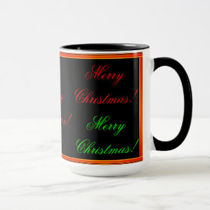 Frohe Weihnachts Red Gold Tasse