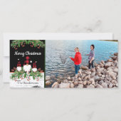 Frohe Weihnachts Red Hat Buffalo Karierte Gnomes (Vorderseite)