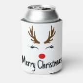 Frohe Weihnachts Reindeer Dosenkühler (Kanne Rückseite)