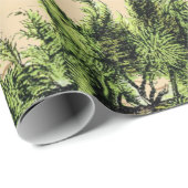 Frohe Weihnachts Reindeer Geschenkpapier (Rolleneckpunkt)