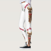 Frohe Weihnachts Reindeer Leggings (Links)