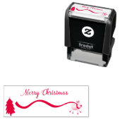 Frohe Weihnachts Reindeer Permastempel (Beispiel)