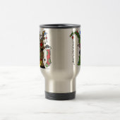 Frohe Weihnachts Reindeer Reisebecher (Mittel)