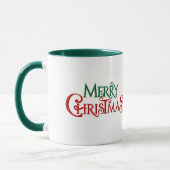 Frohe Weihnachts Reindeer Tasse (Links)