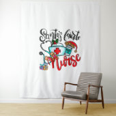 Frohe Weihnachts Reindeer Wandteppich (Beispiel)