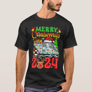 Frohe Weihnachts Reindeer Xmas Familie Männer Frau T-Shirt