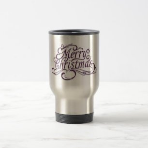 Frohe Weihnachts-Reise-Tasse Reisebecher