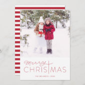 Frohe Weihnachts-Religiöse Weihnachtsfotokarten Feiertagskarte (Vorne/Hinten)