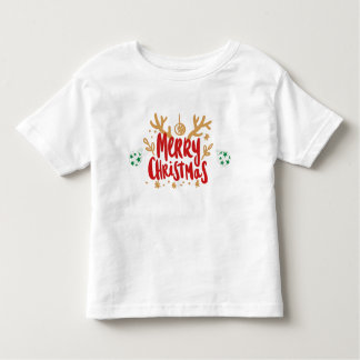 Frohe Weihnachts Rentier Antlers Kids T - Shirt