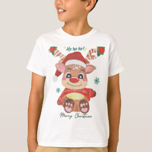 Frohe Weihnachts-Rentier - Festlich & Spaß! T-Shirt