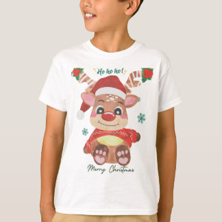 Frohe Weihnachts-Rentier - Festlich & Spaß! T-Shirt