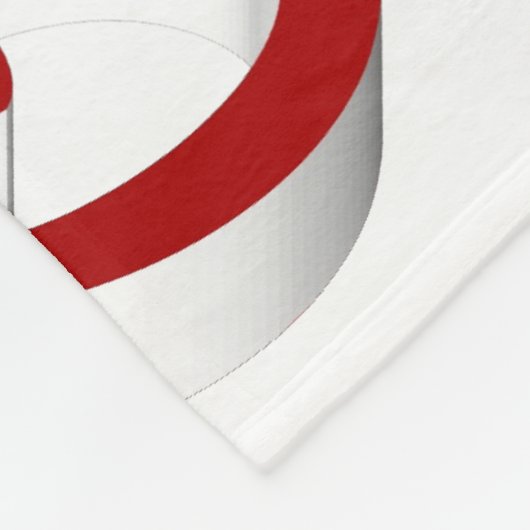 Frohe Weihnachts-Rentier-Rot-Grün-Skript Fleecedecke (Ecke)