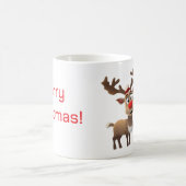 Frohe Weihnachts-Rentiere - Tasse (Mittel)