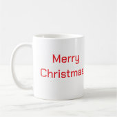 Frohe Weihnachts-Rentiere - Tasse (Links)