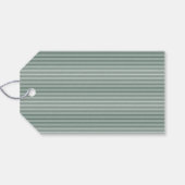 Frohe Weihnachts Retro-Drehbuch grün Urlaub Geschenkanhänger (Rückseite Horizontal)